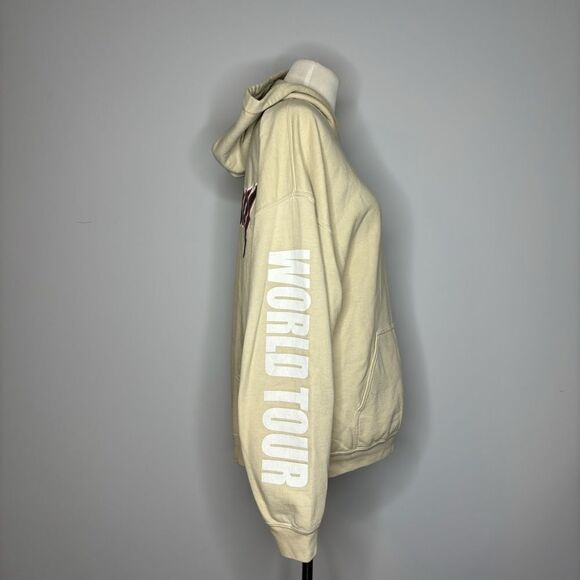 Gildan- Tan "Bieber" Purpose World Tour Sweatshirt - Picture 5 of 5